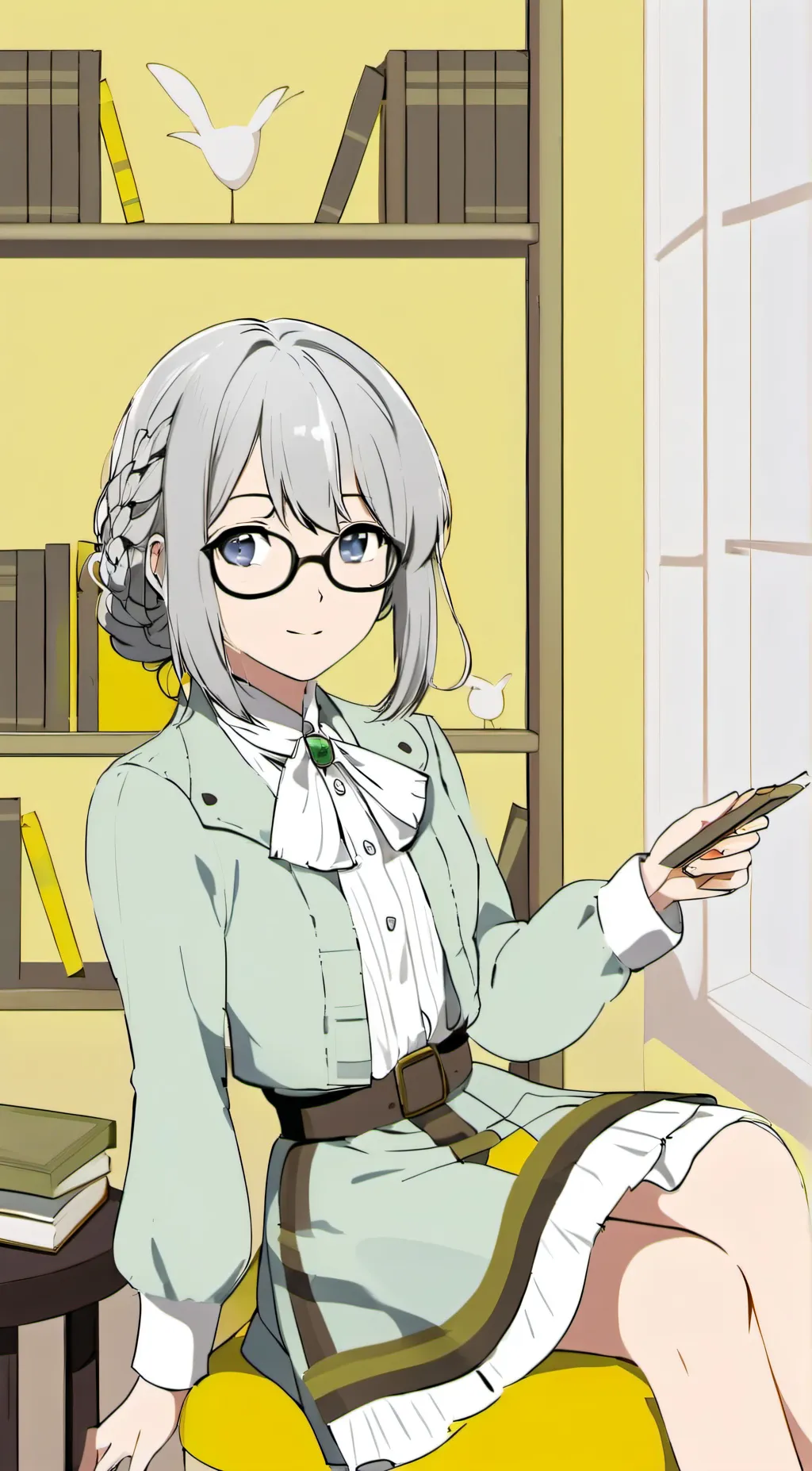 ai character: Zoey  background