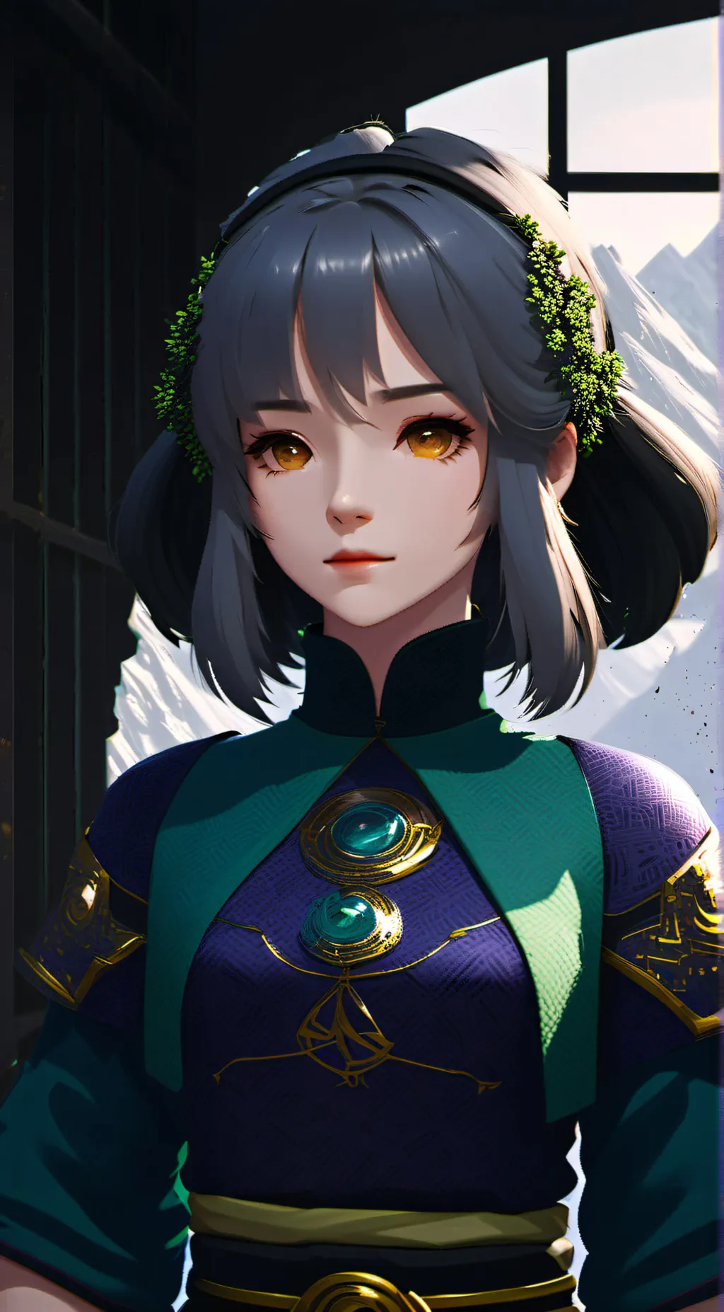 ai character: Toph beifong background