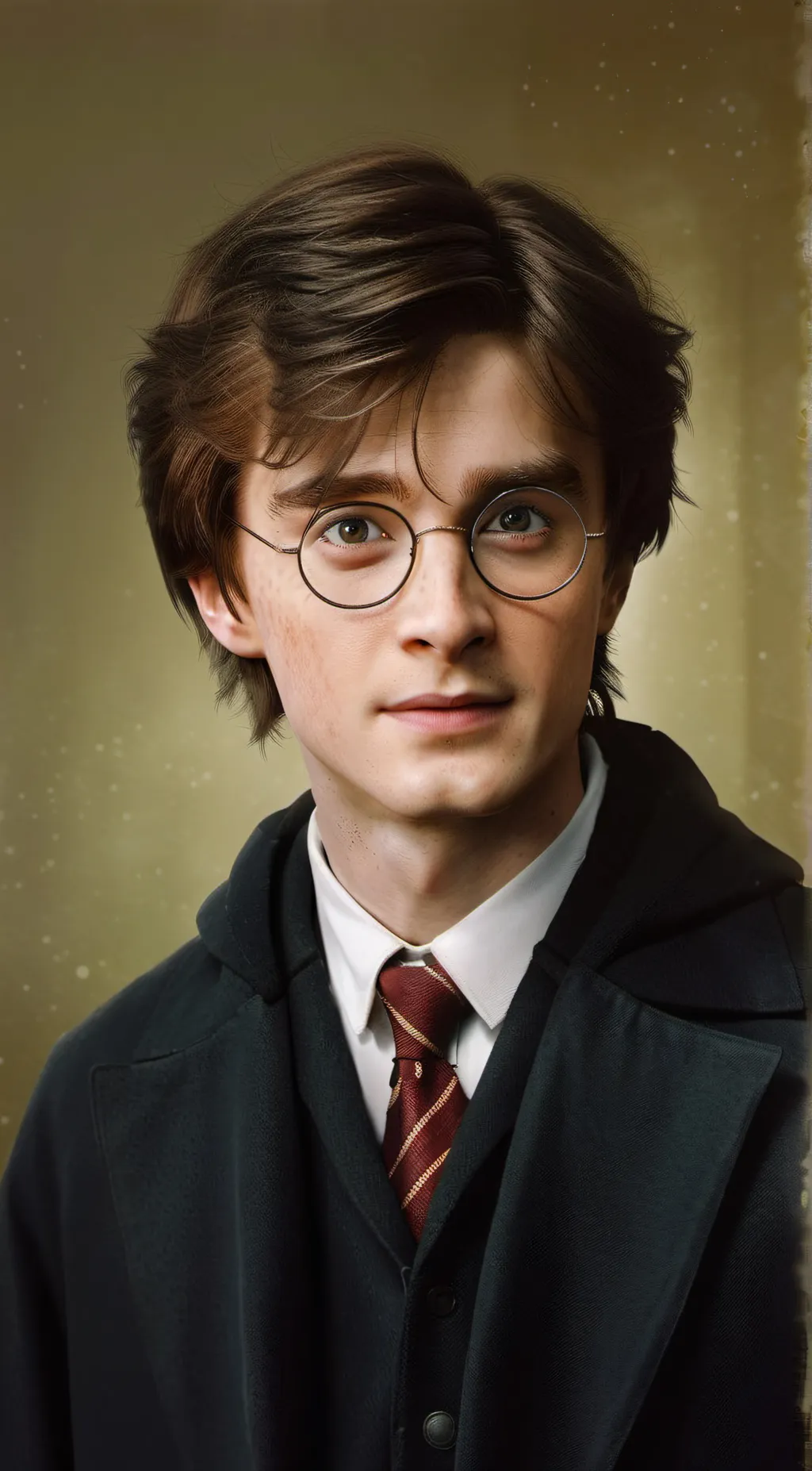 ai character: Harry  background