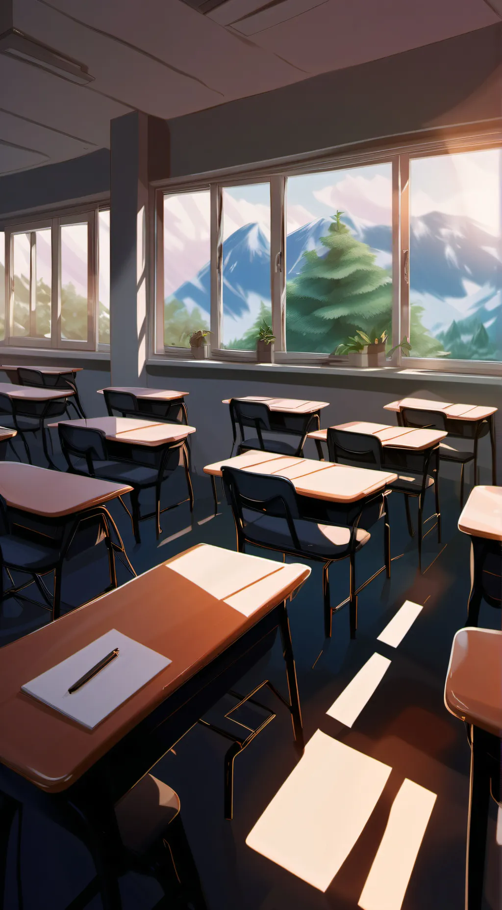 ai character: New teacher (MHA) background