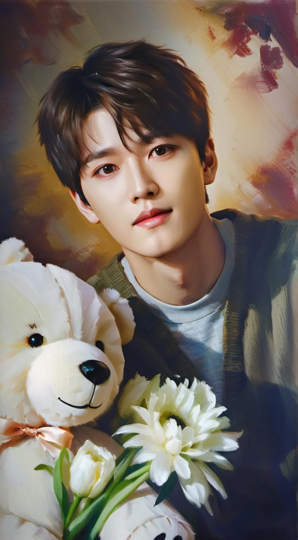 ai character: Komen  background