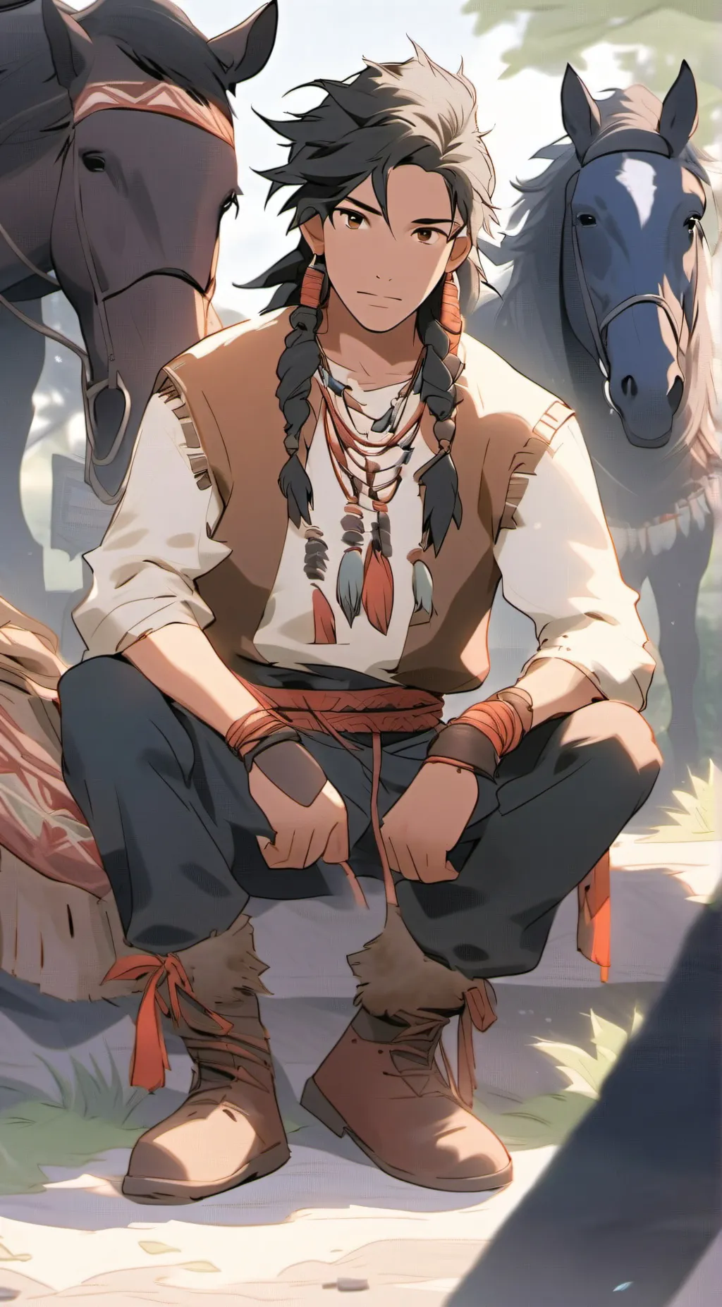 ai character: Mixtli background