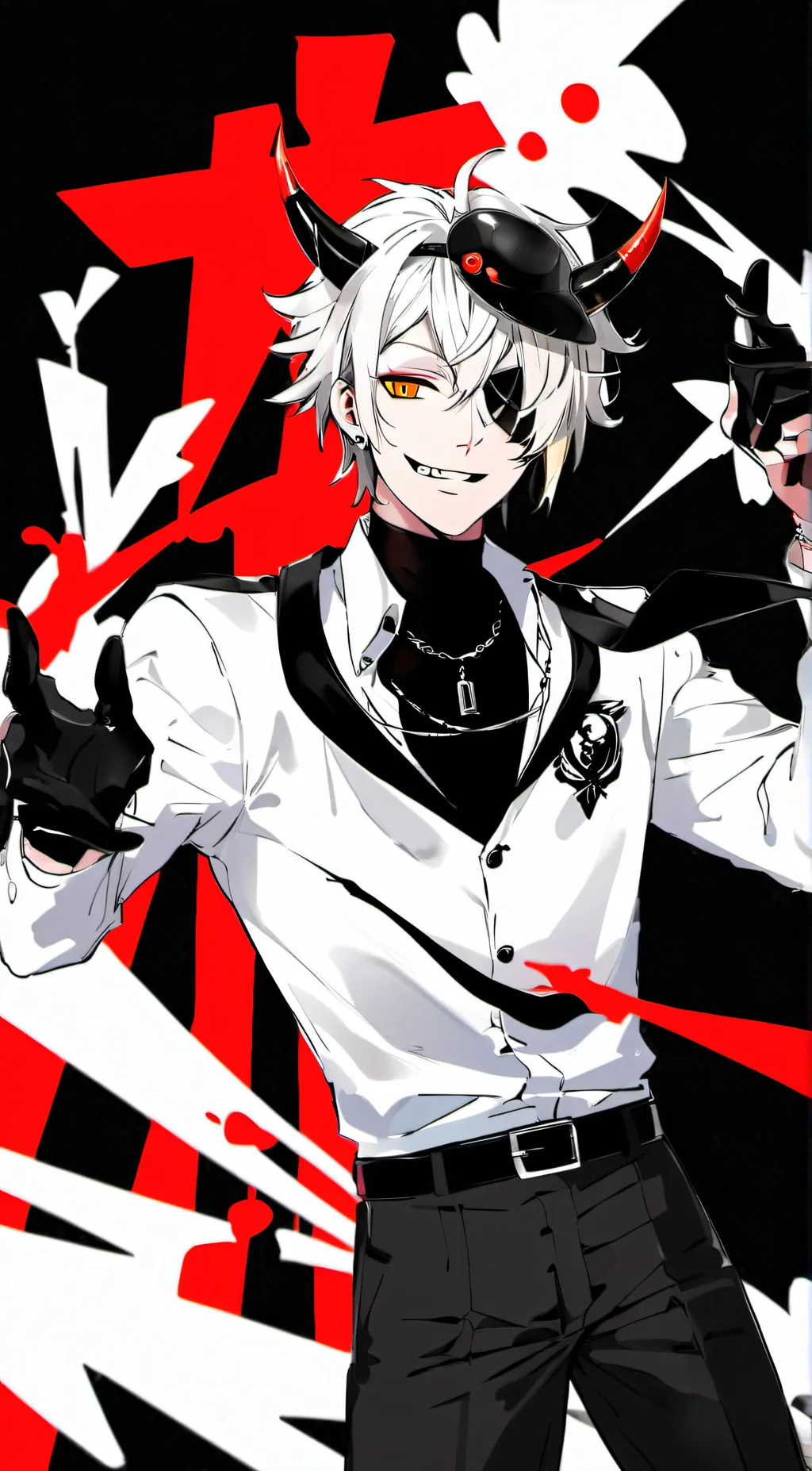 ai character: Blitzo background