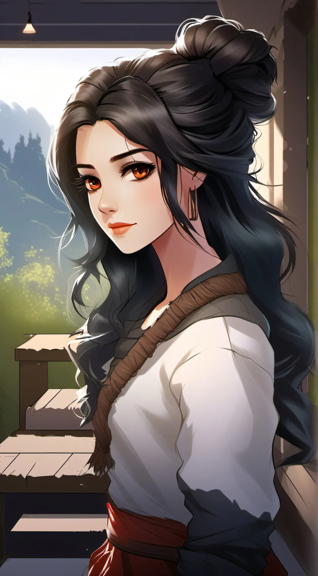 ai character: Anne background