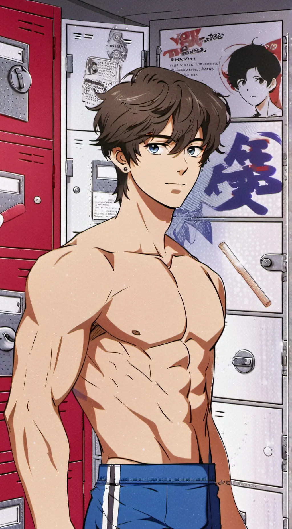 ai character: Mark background