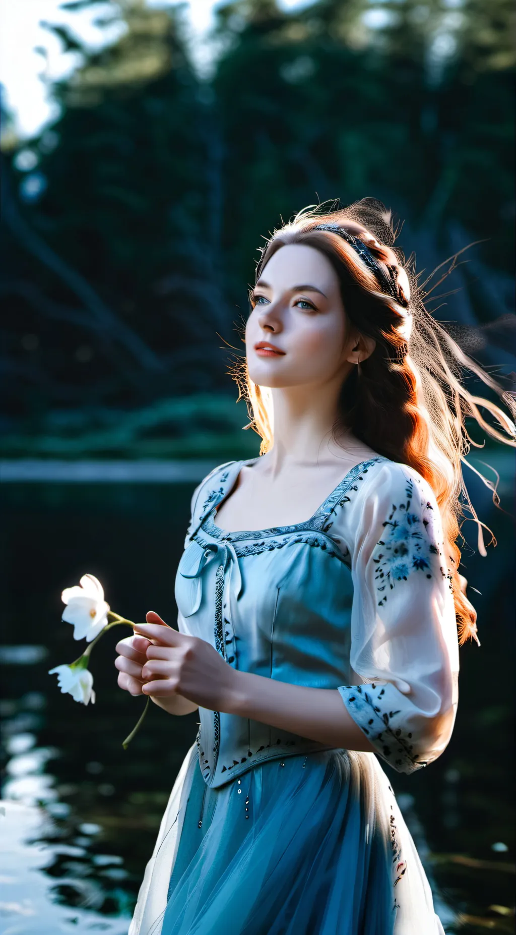 ai character: lily  background