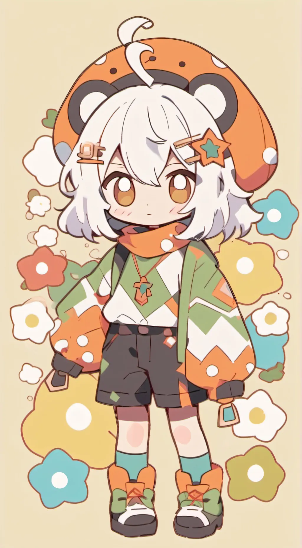 ai character: Riley  background