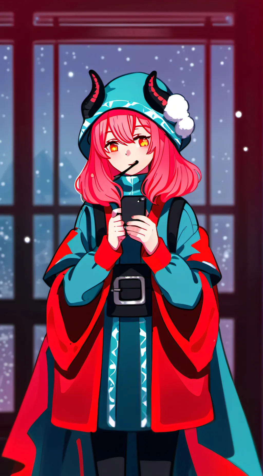 ai character: midnight  background