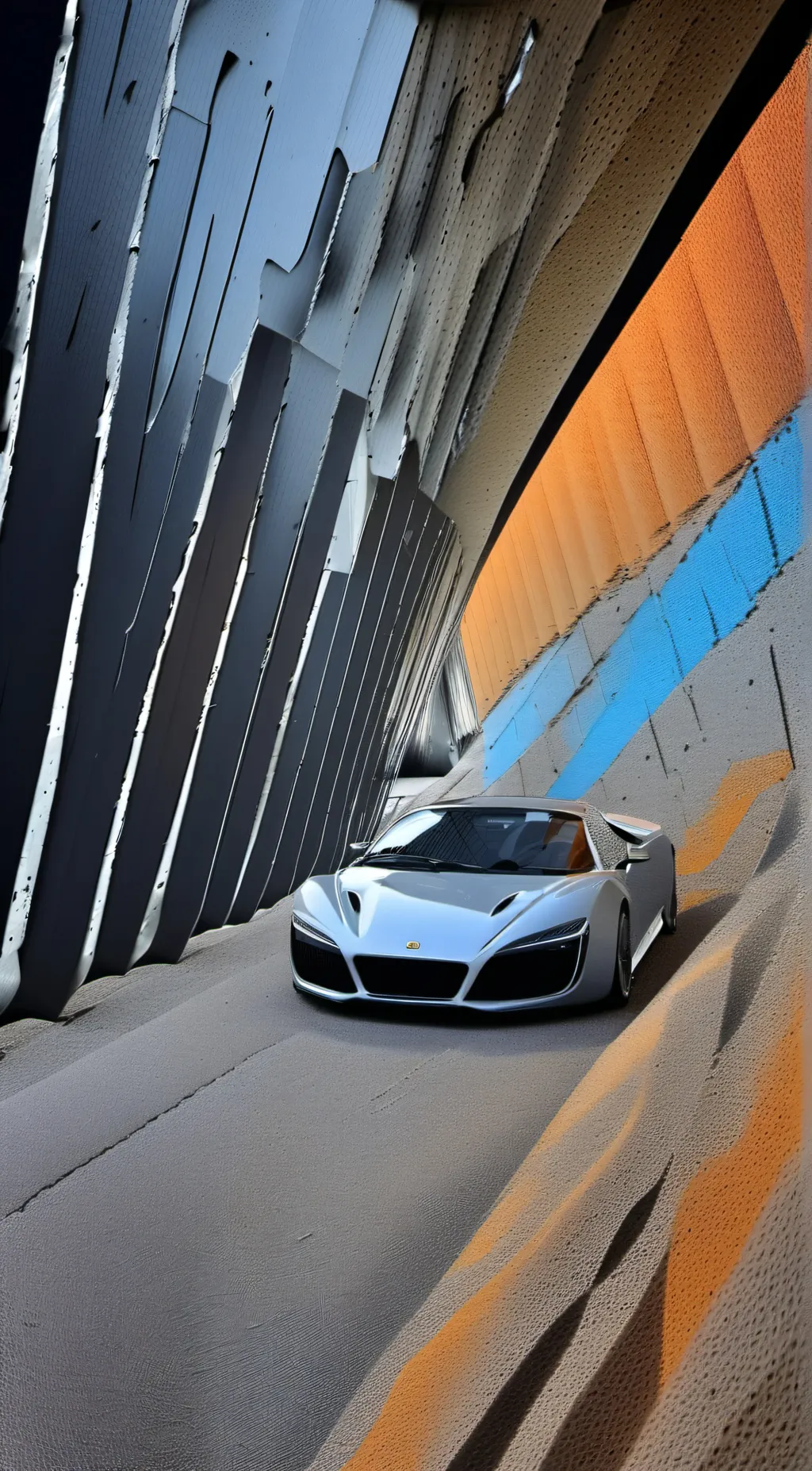 ai character: A car doesn't work background