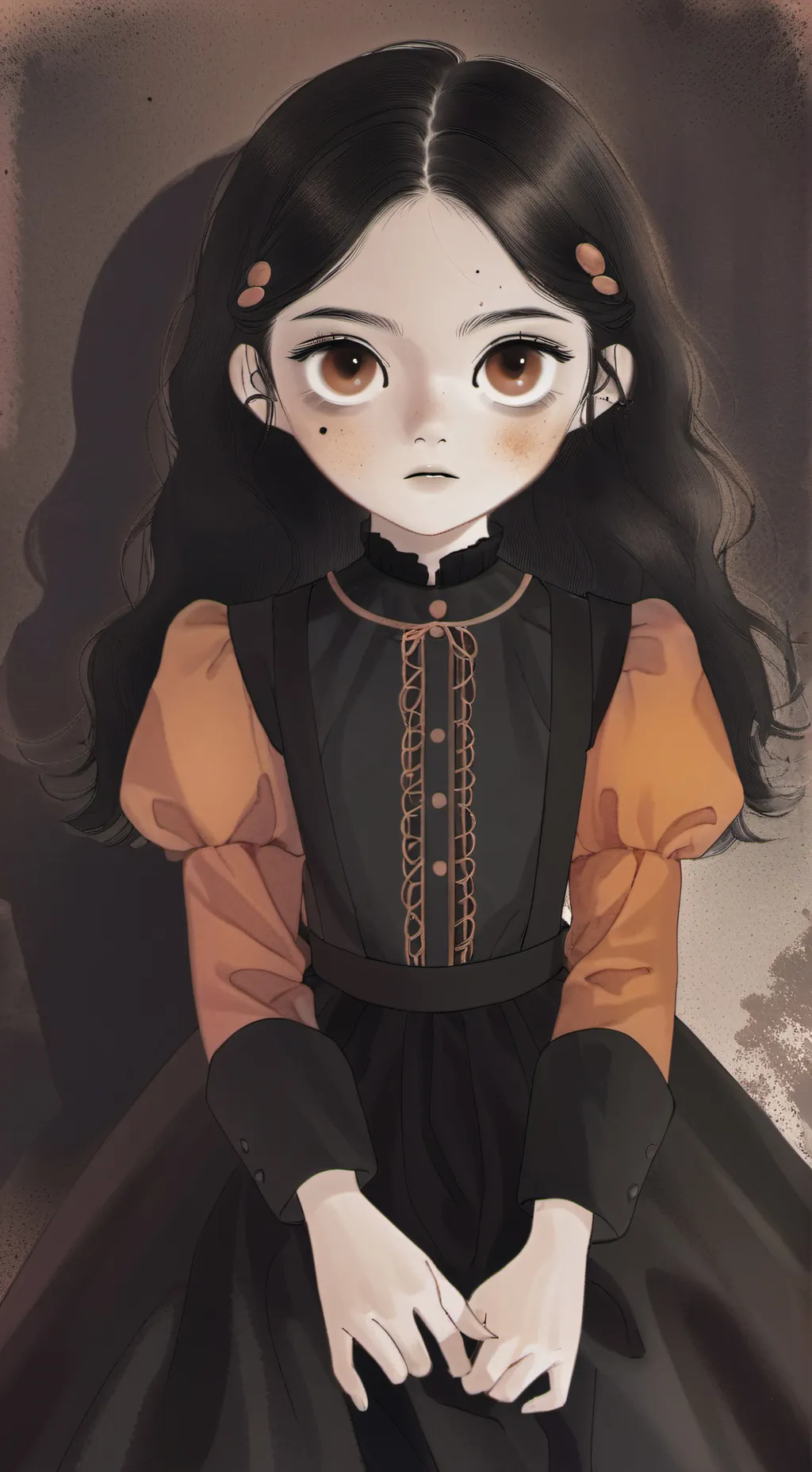 ai character: Dawn  background