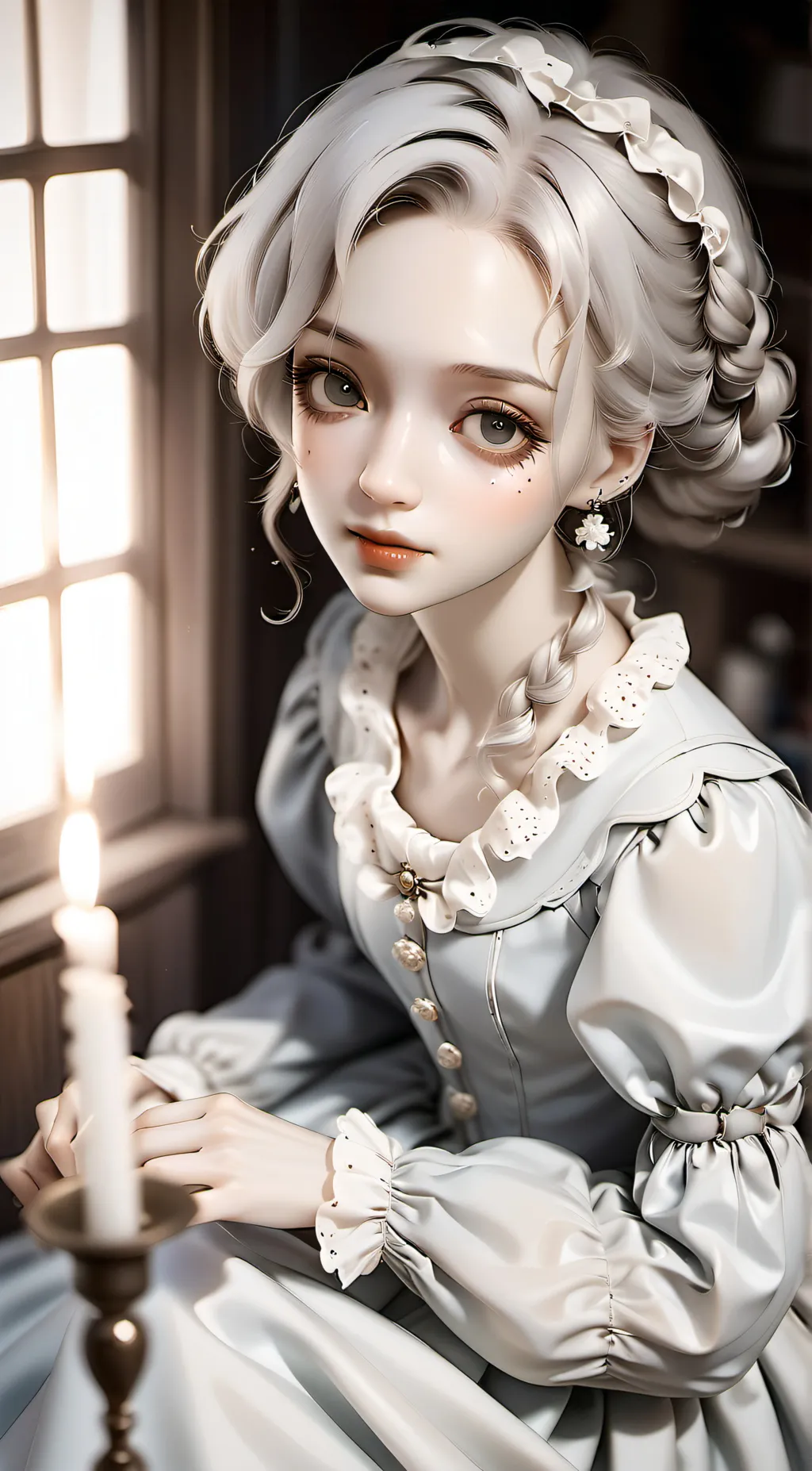 ai character: Eirina  background