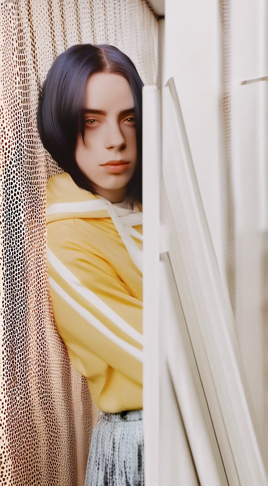 ai character: Billie Eilish background