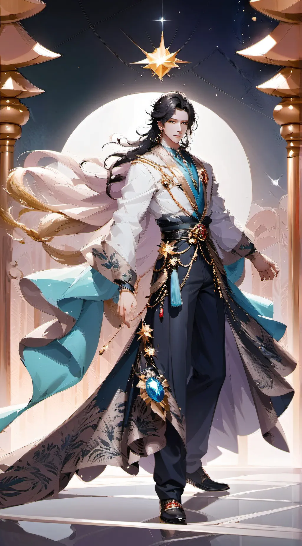 ai character: Andromedus background