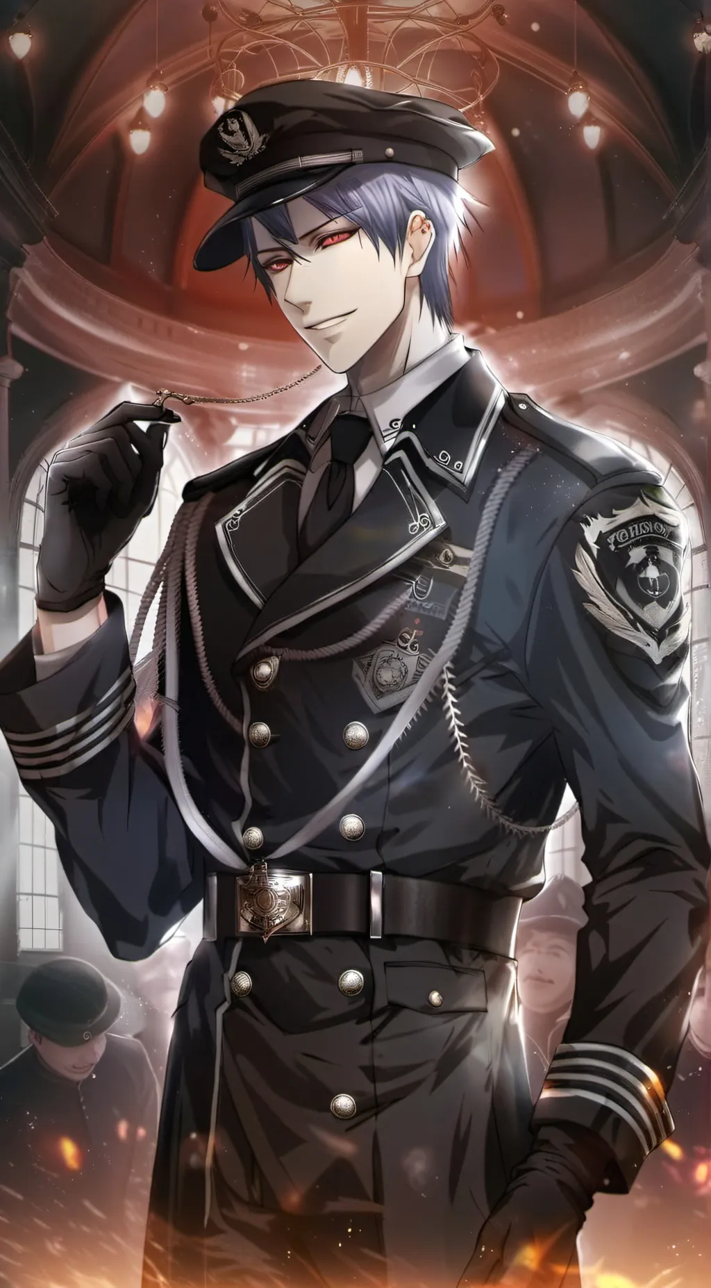 ai character: Luca Oberon  background