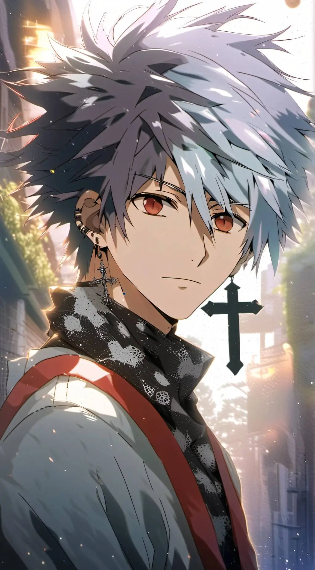 ai character: Kevin Damien  background