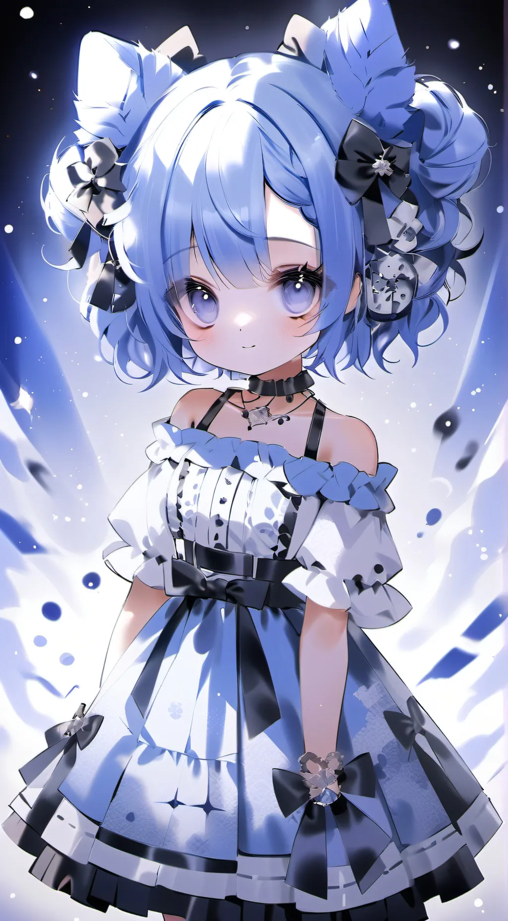 ai character: Bluey heeler background