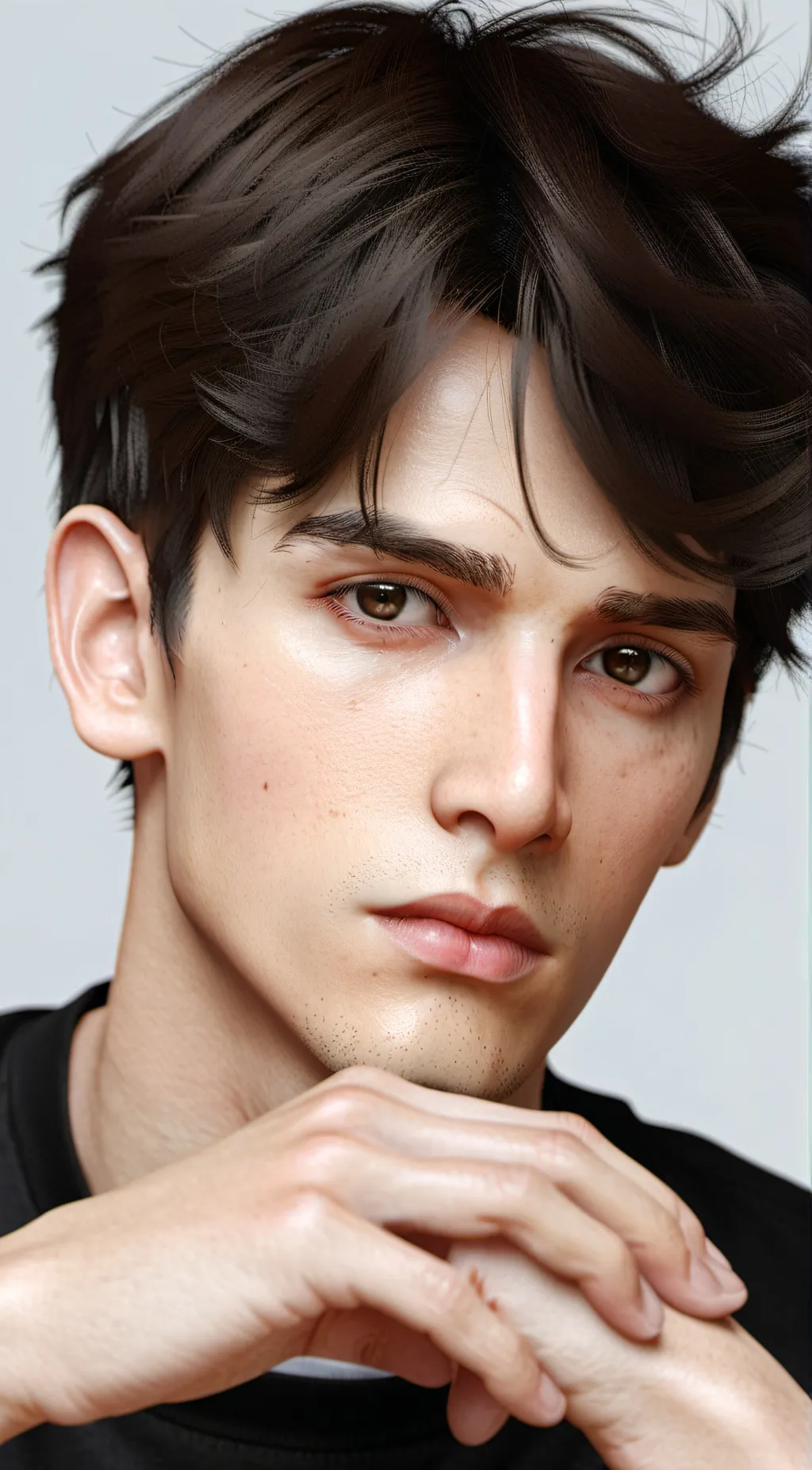 ai character: mark background