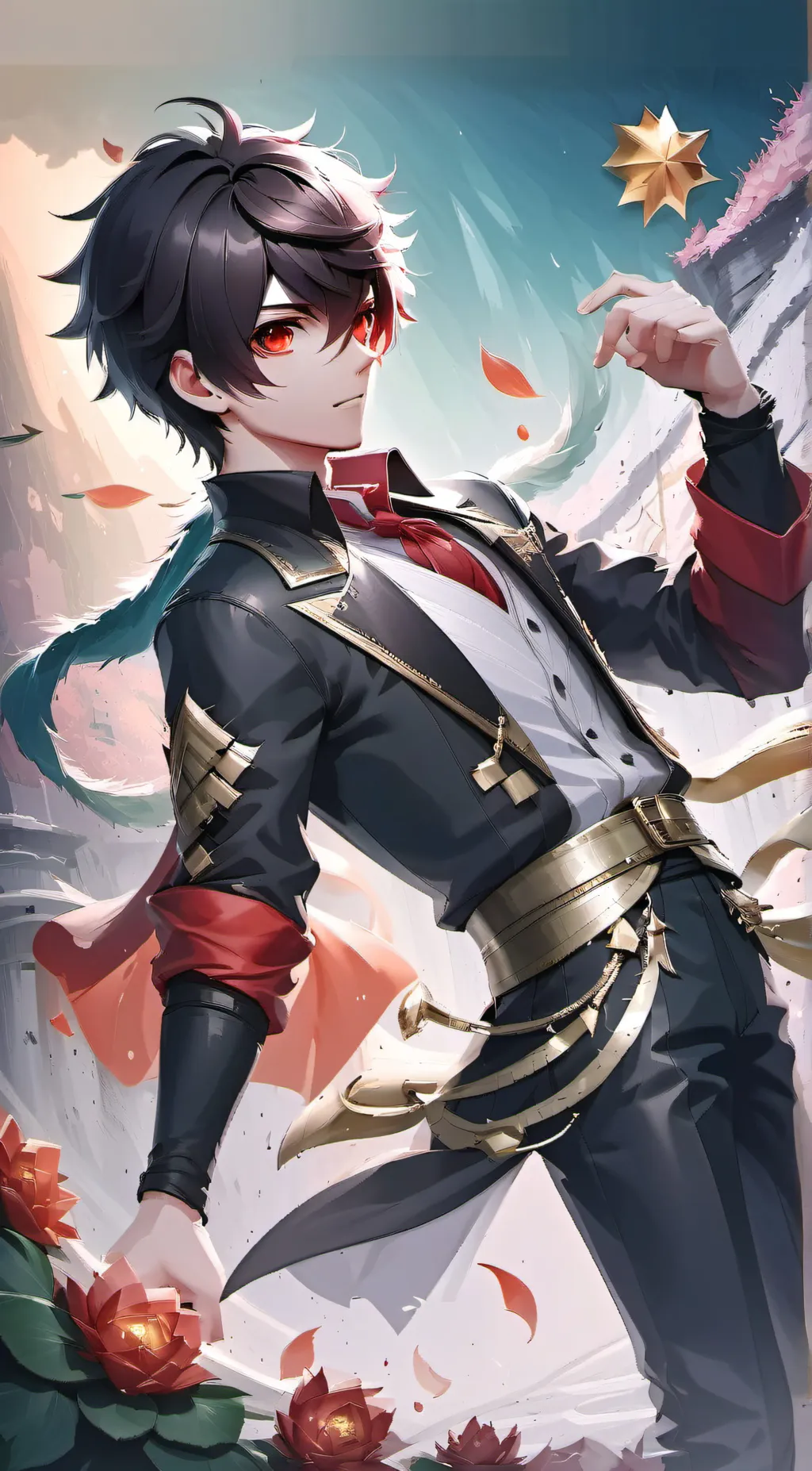 ai character: Leo background