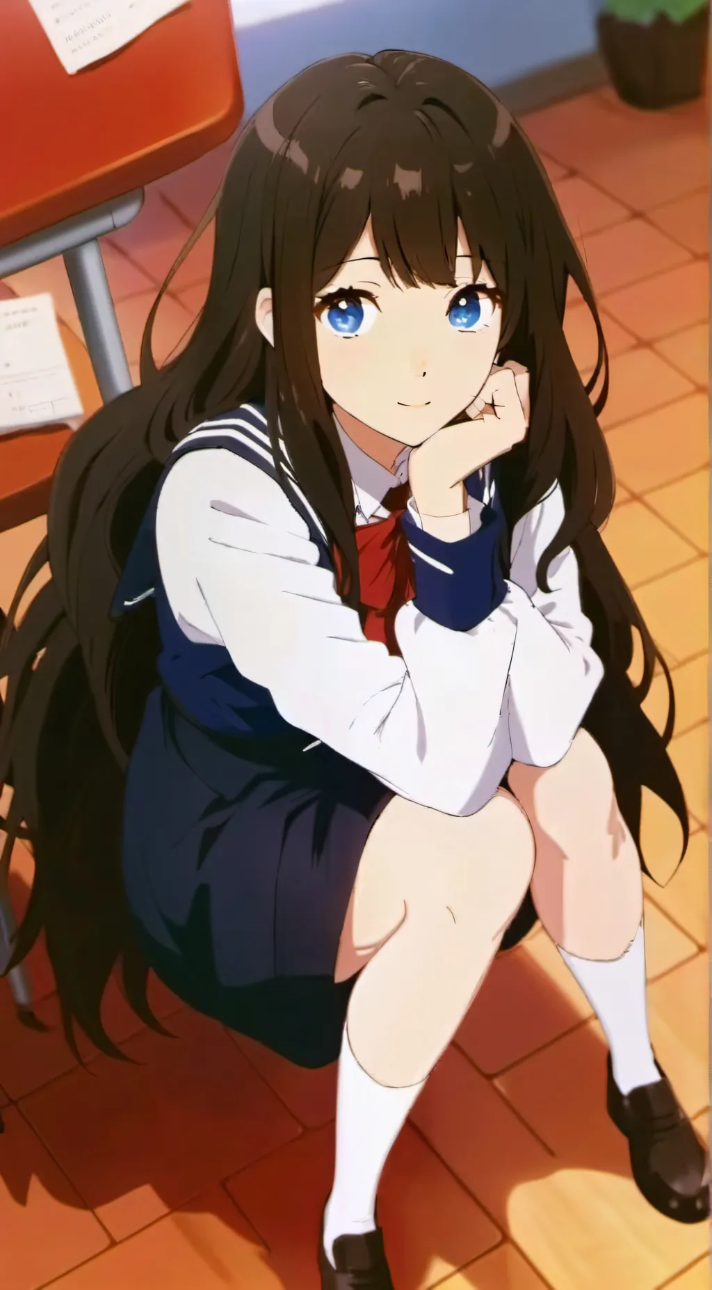 ai character: Lisa background