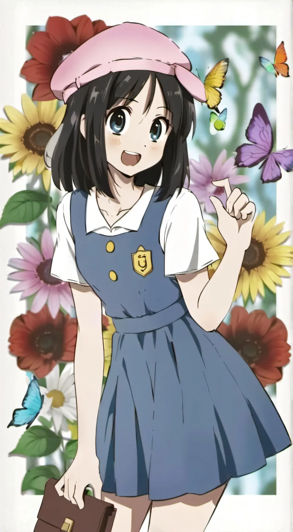 ai character: Maddy background