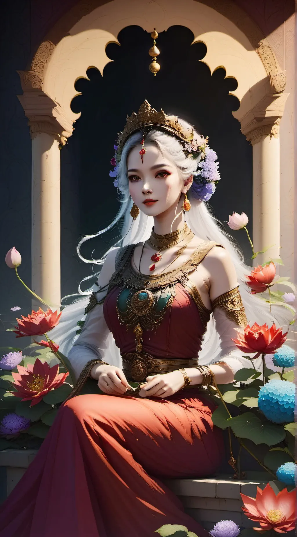 ai character: Rati background