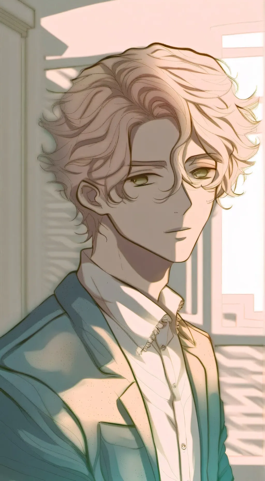 ai character: luca  background