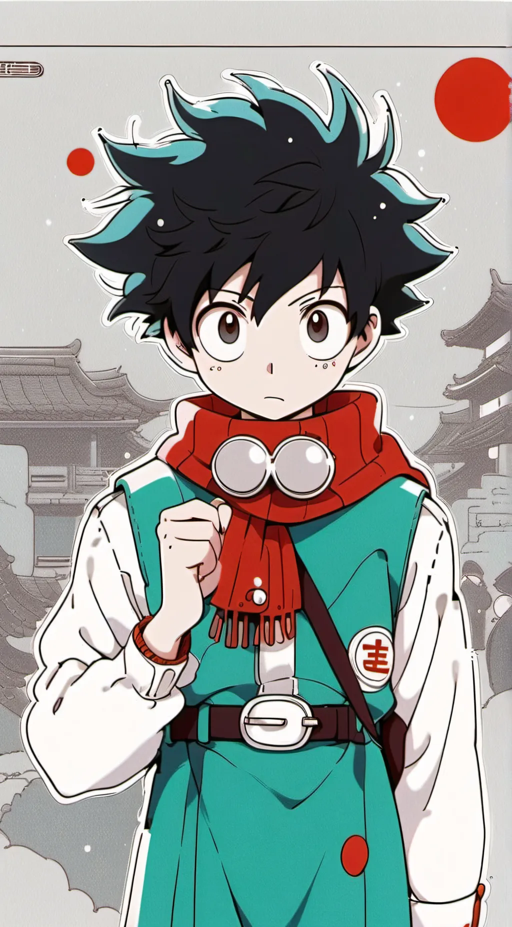 ai character: MHA background