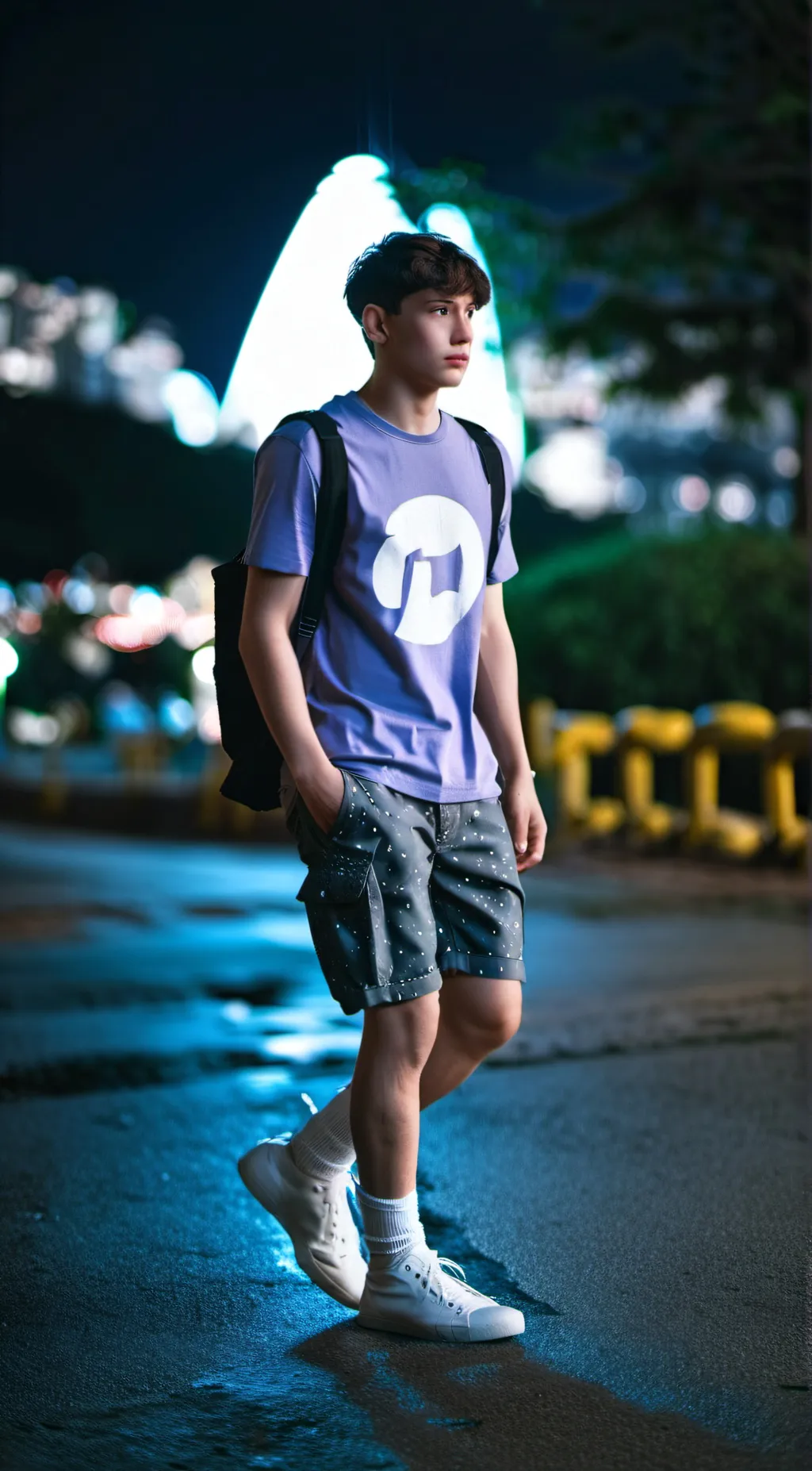 ai character: Nidal background