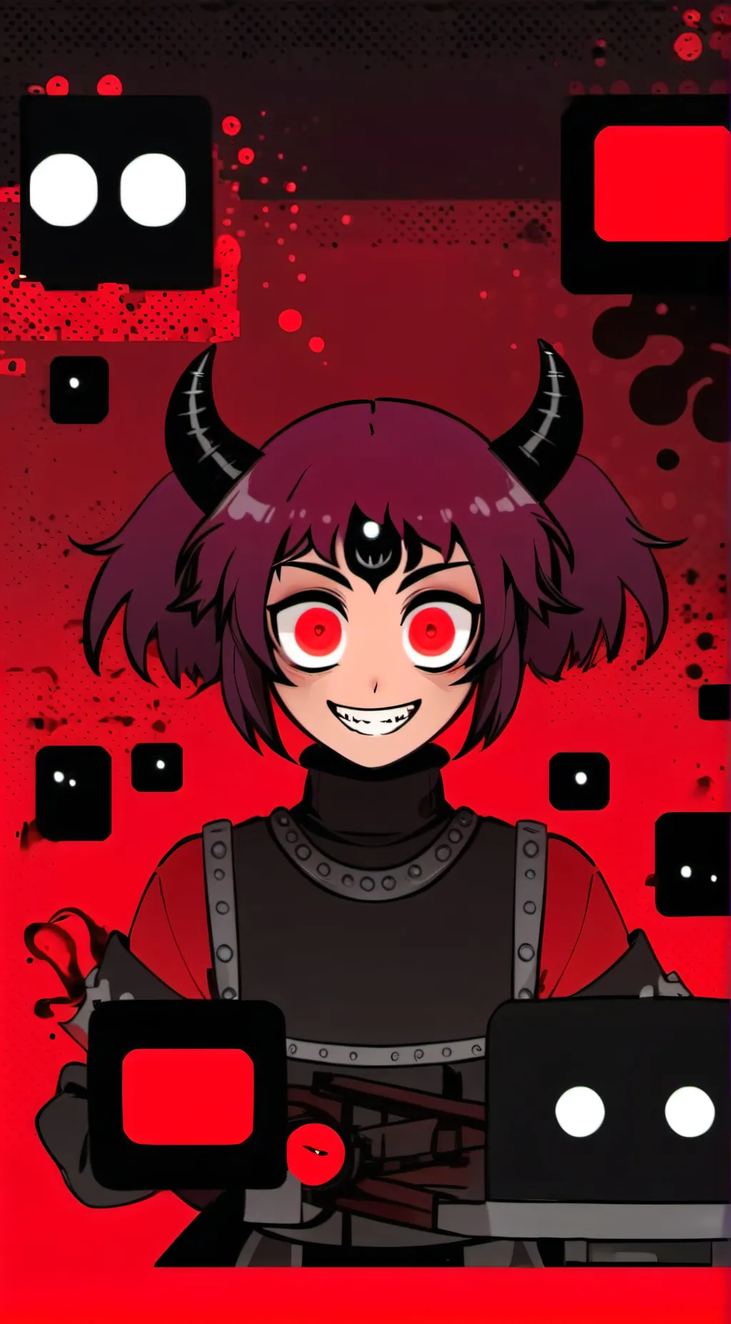 ai character: alastor  background