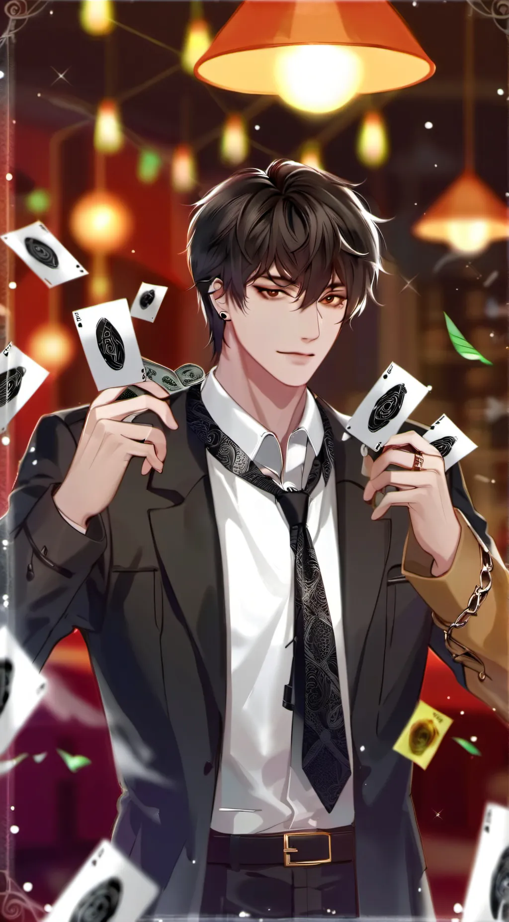 ai character: simon background