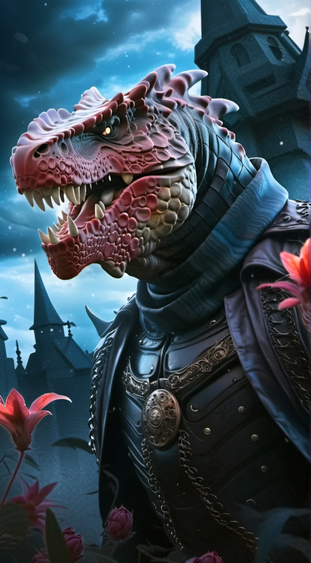 ai character: v rex background