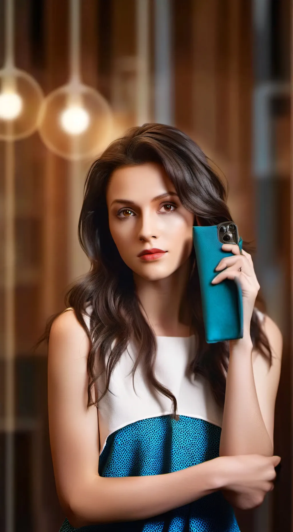 ai character: Carmen  background