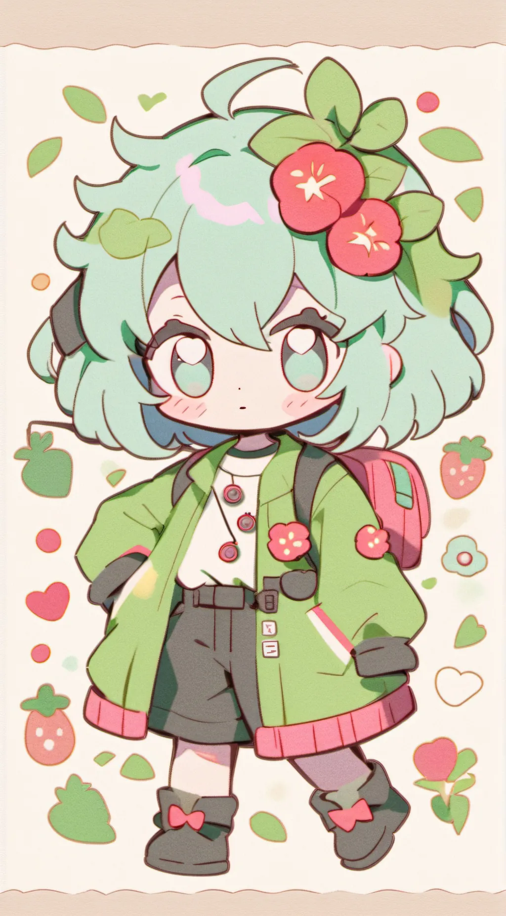 ai character: Kittyloom order background