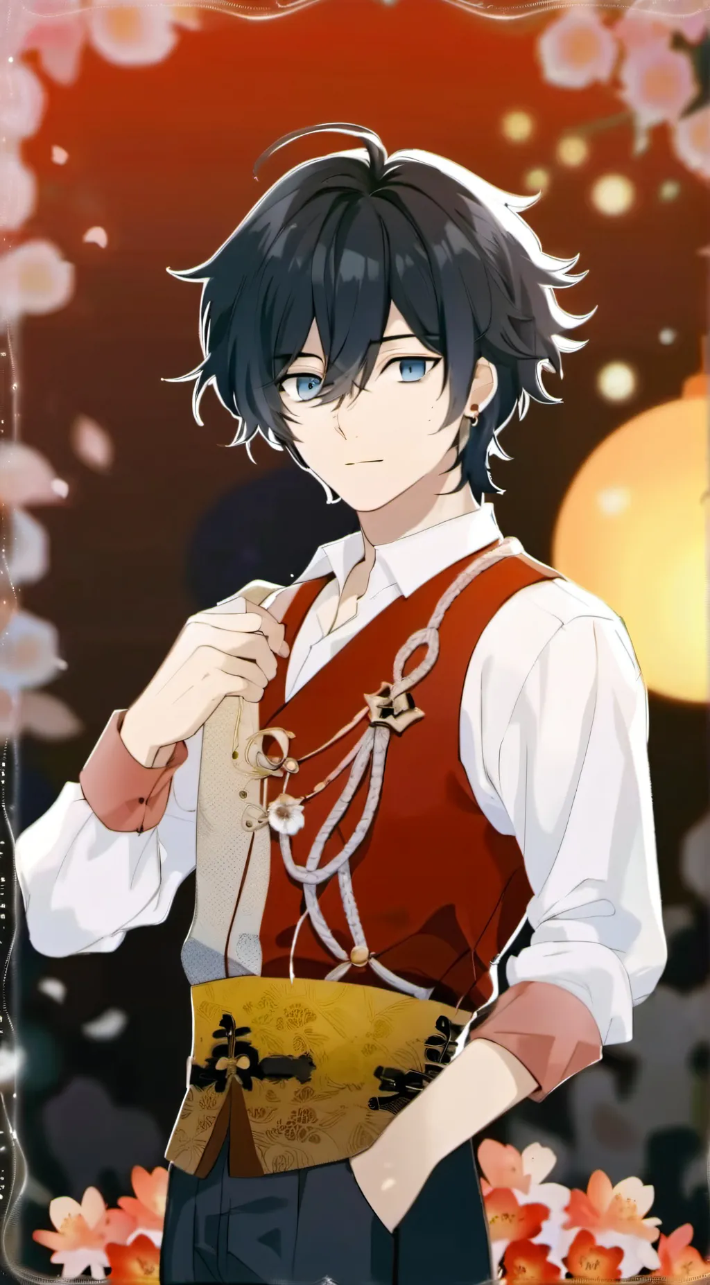 ai character: isacc background