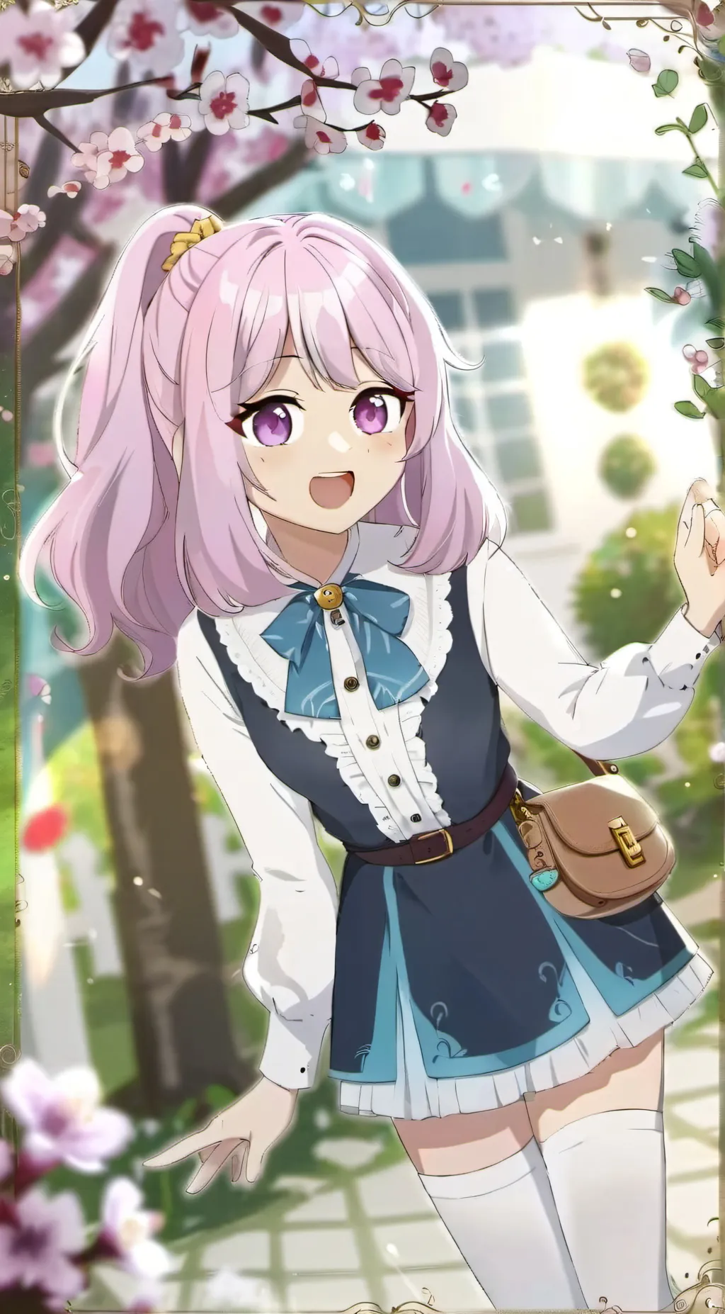 ai character: Aurora background