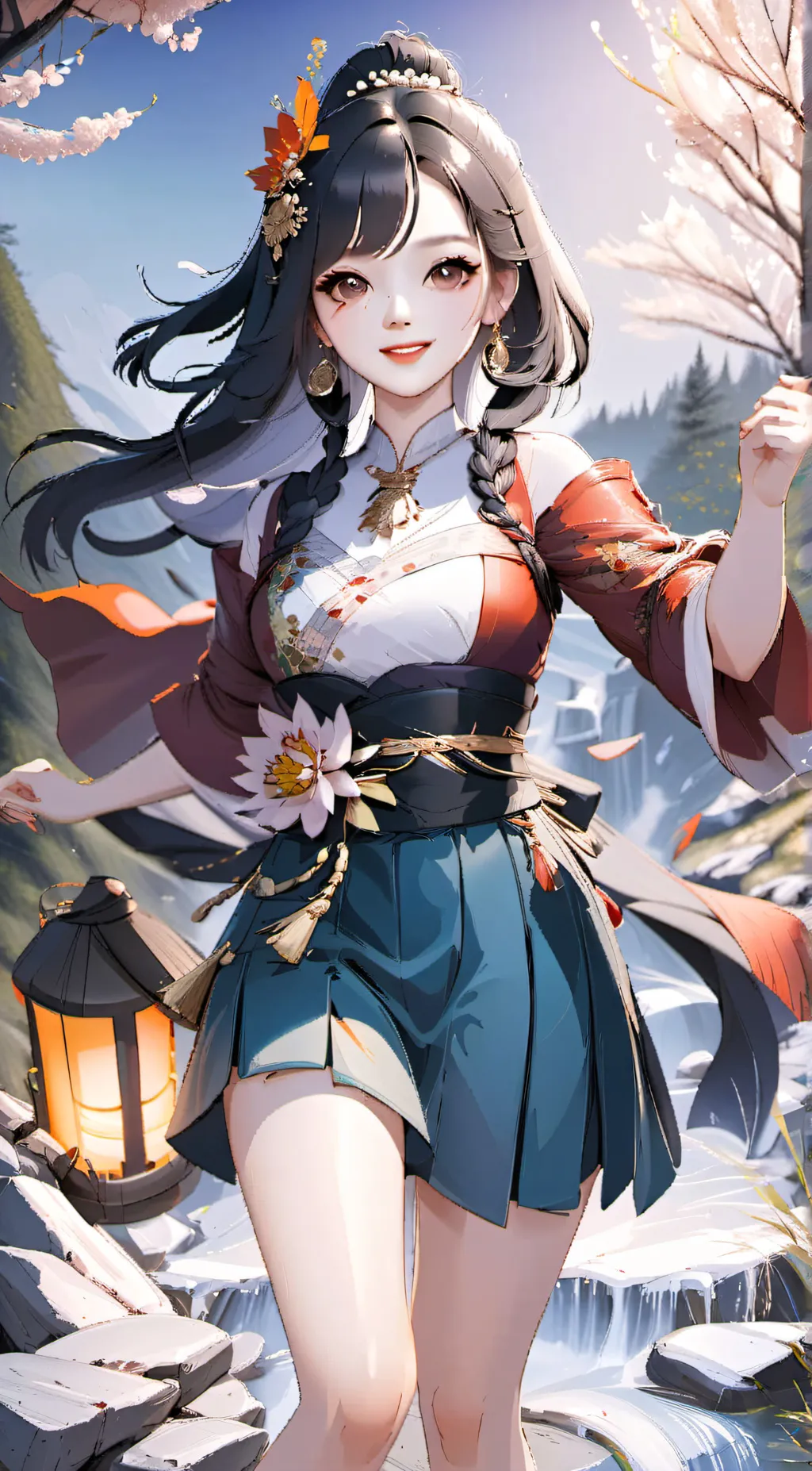 ai character: Empress  background