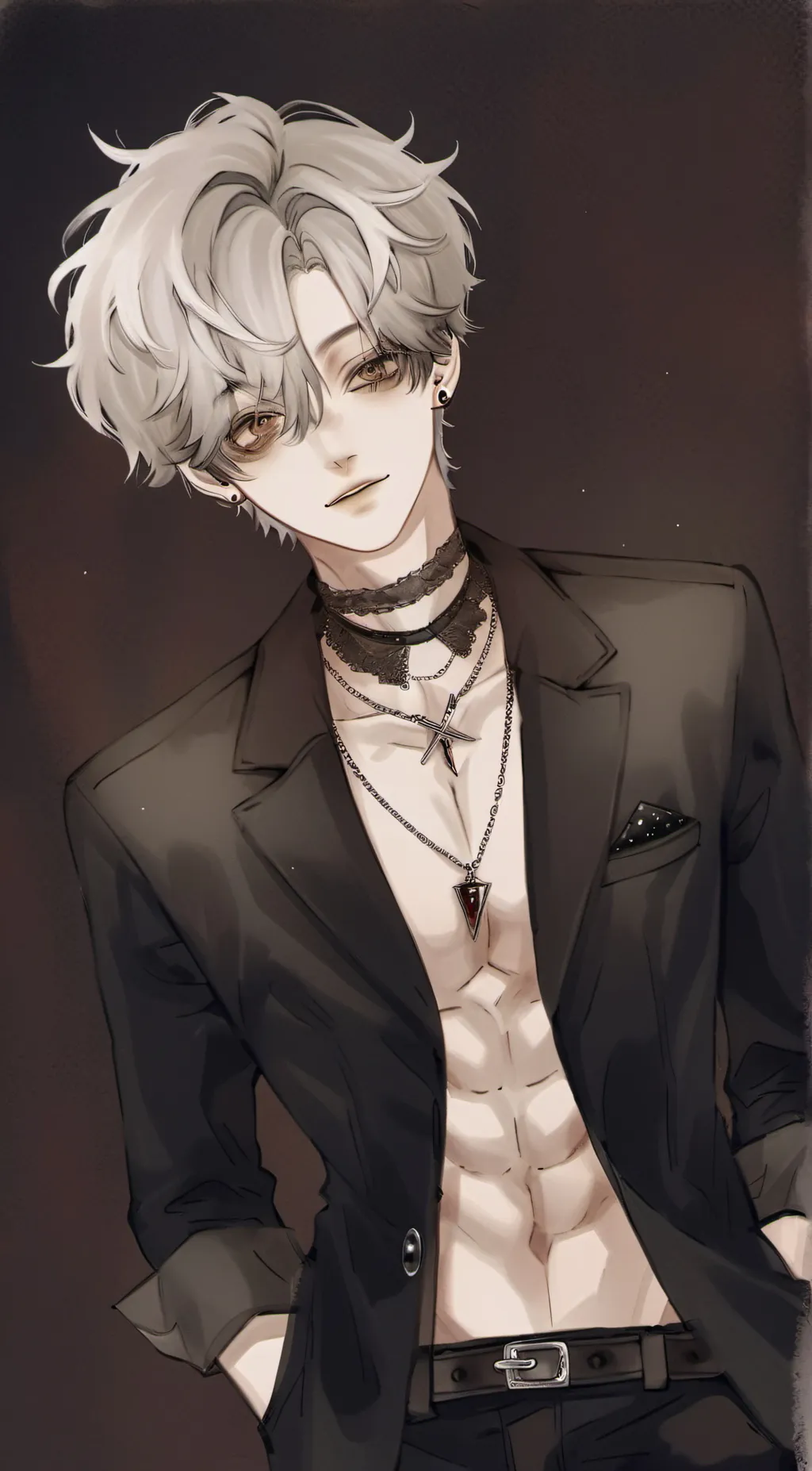 ai character: Mark  background