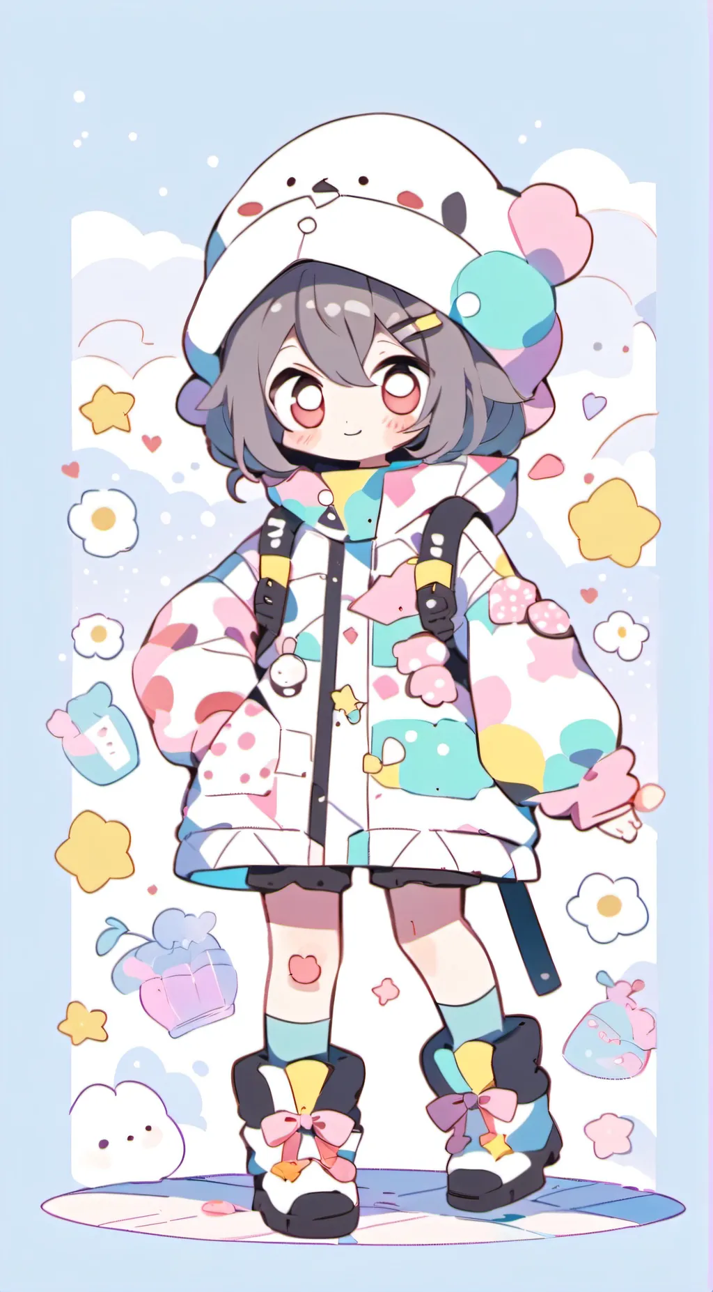 ai character: Freya♡♡ background