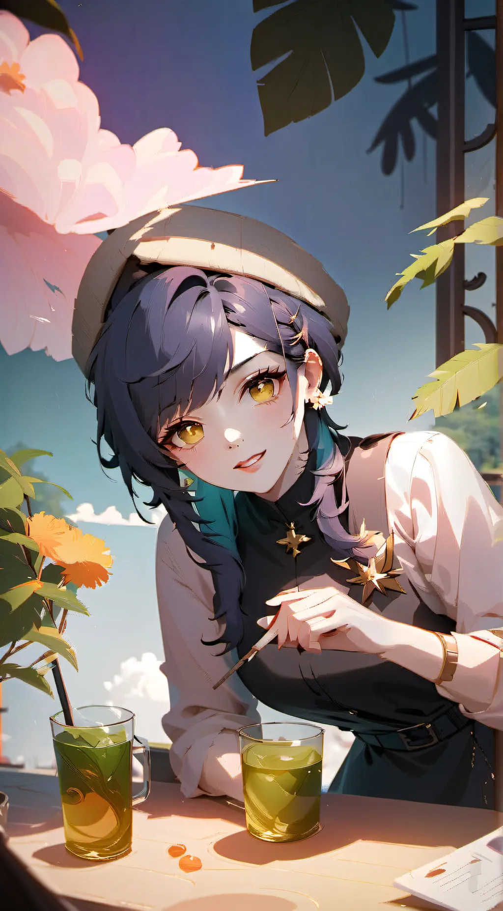 ai character: Arla background