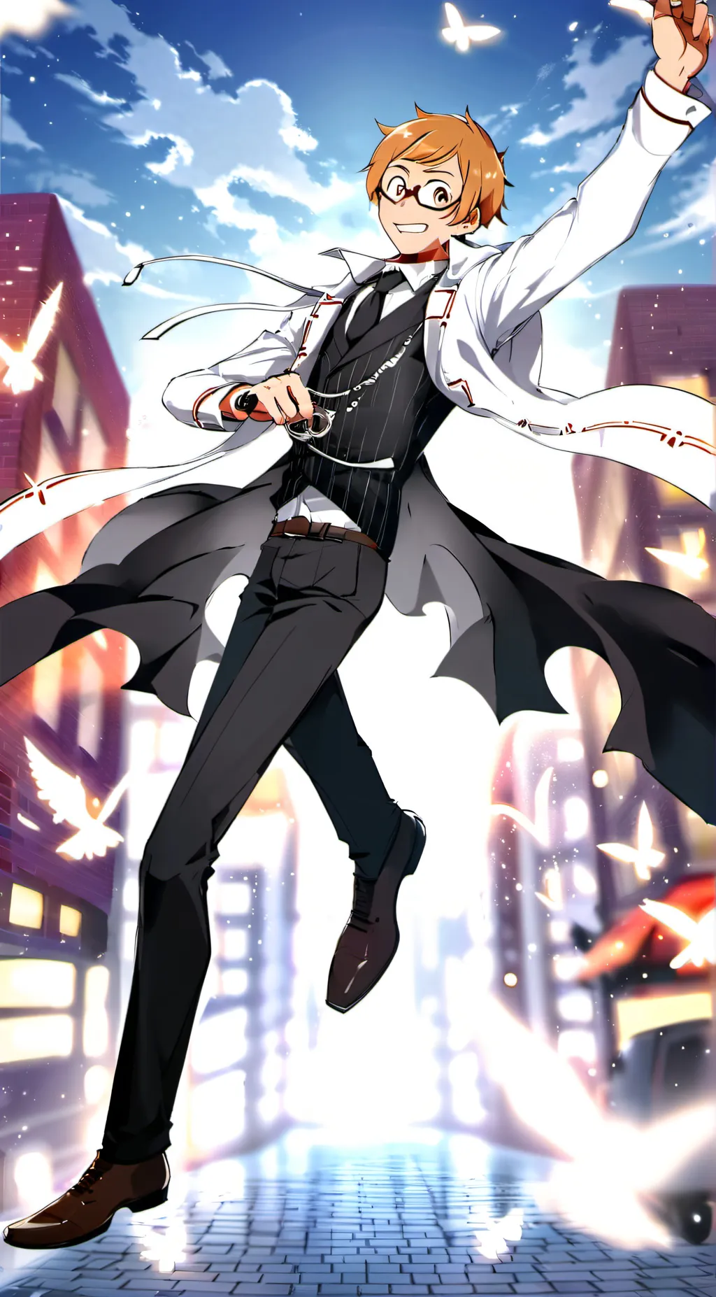 ai character: Darwin  background