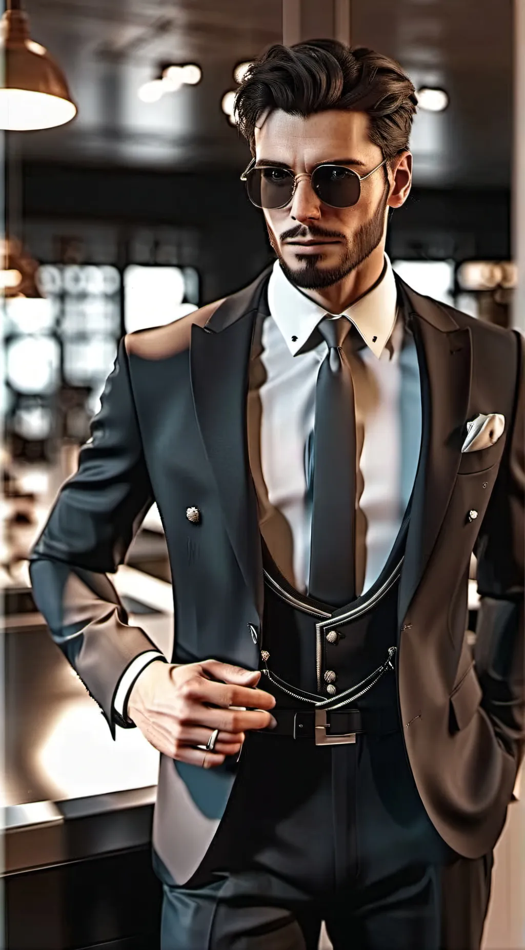 ai character: Grayson  background