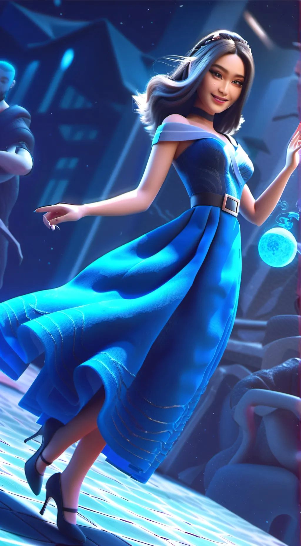 ai character: Ava background