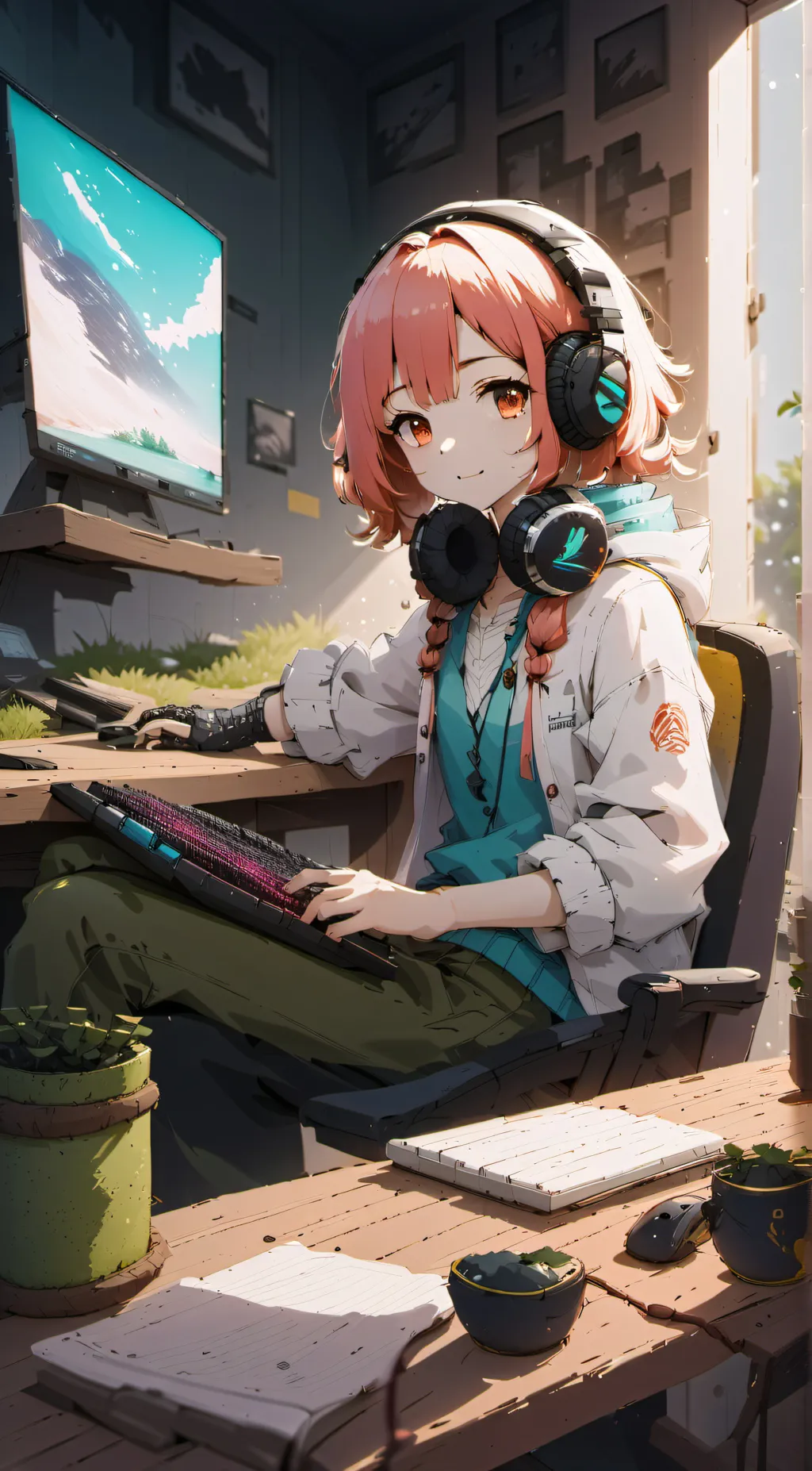 ai character: Tari background