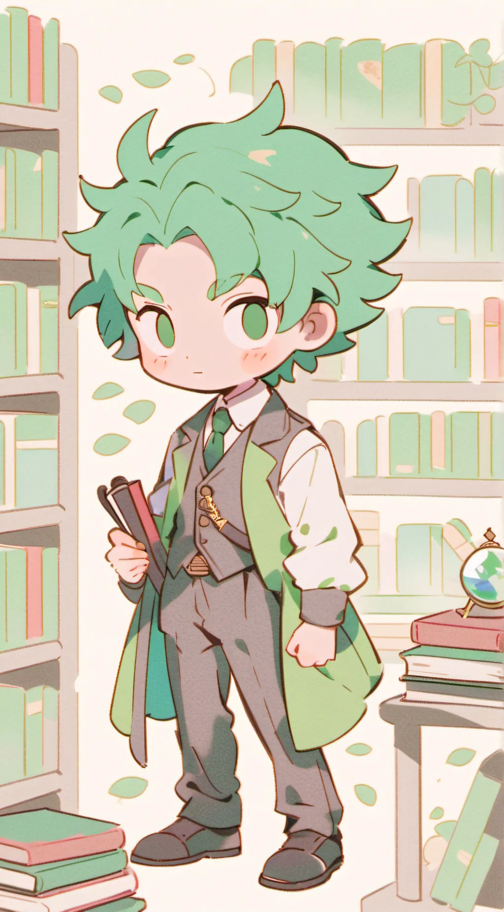 ai character: oliver background