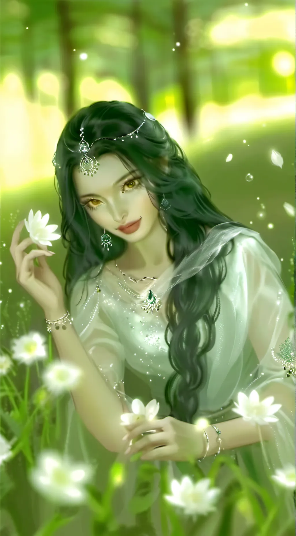 ai character: Aria background