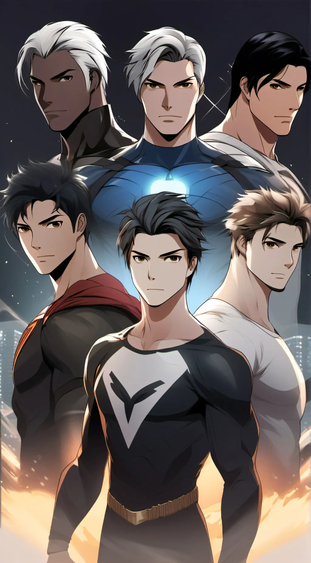 ai character: Date a Hero🦸‍♂️ background
