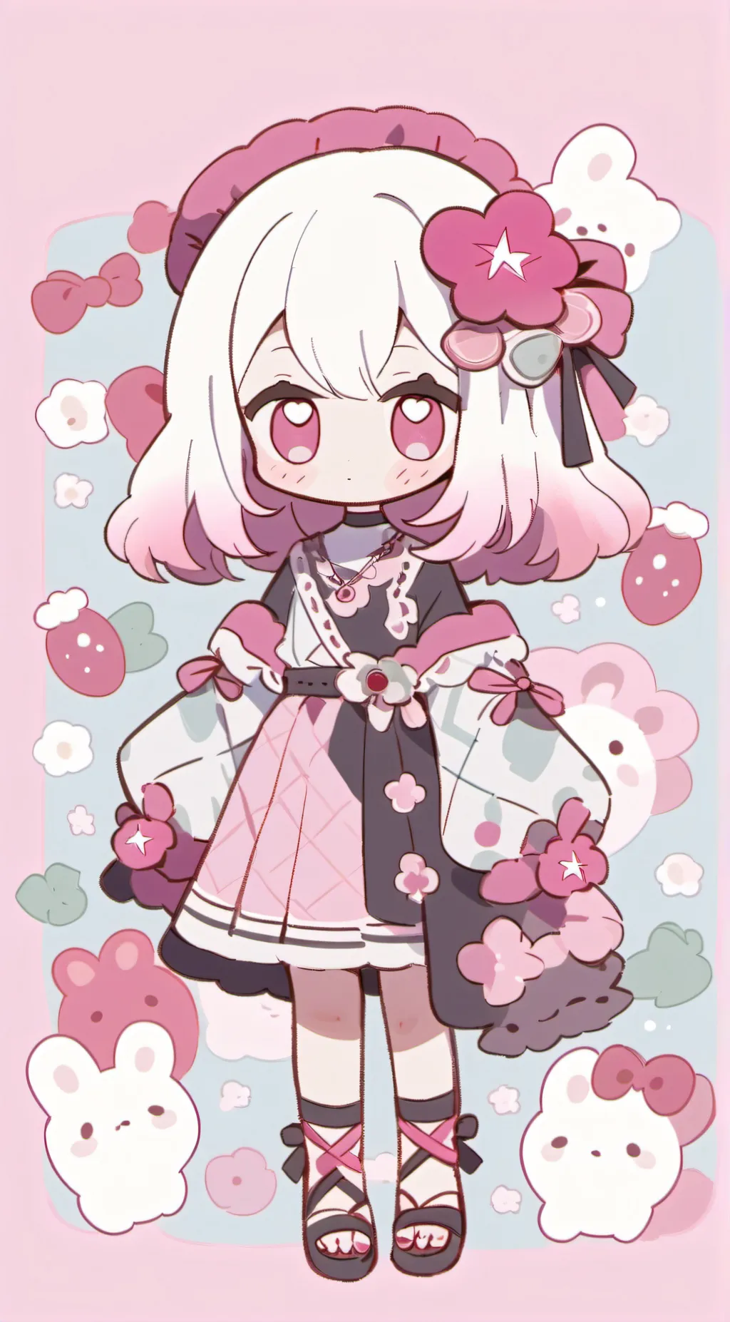 ai character: lily background