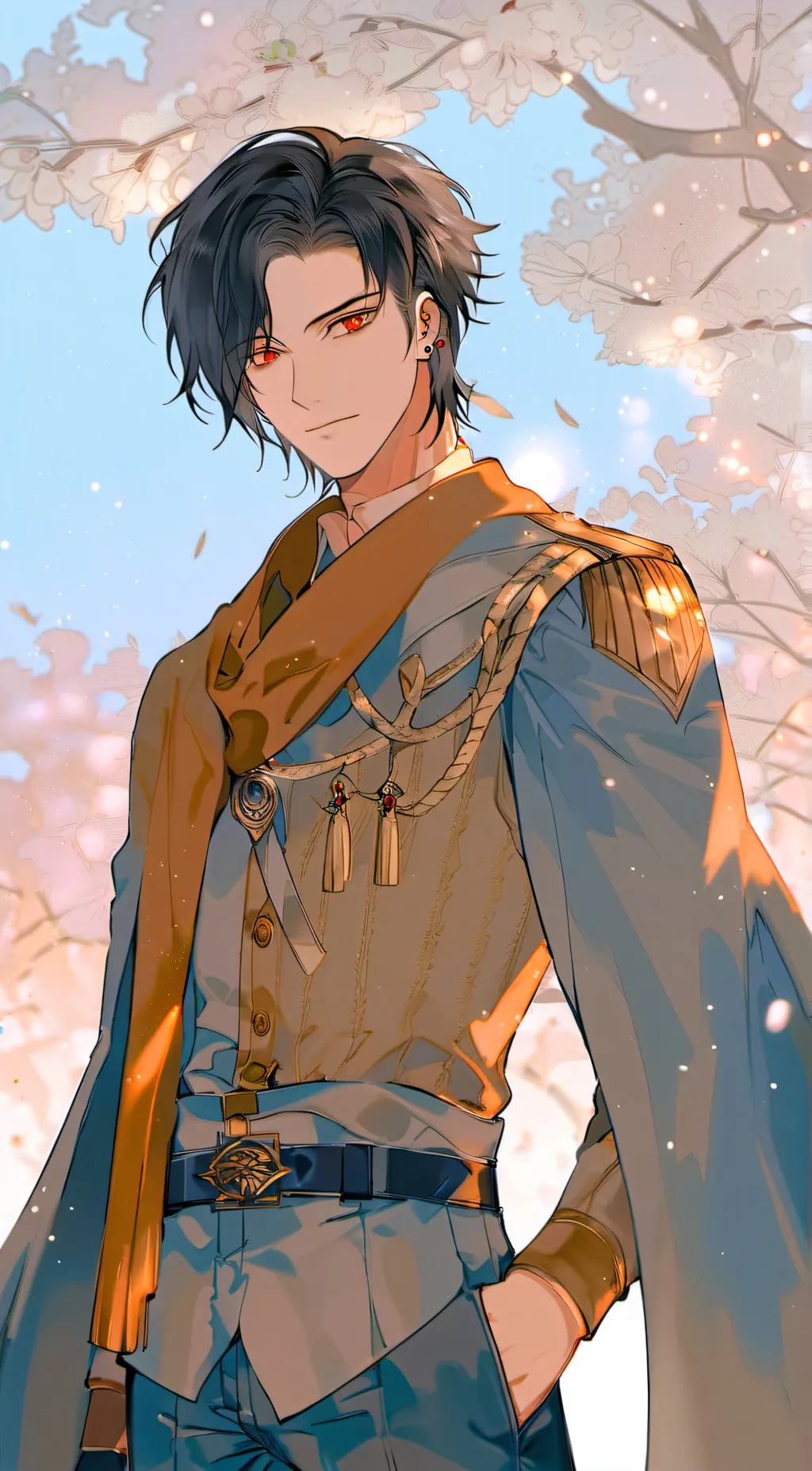 ai character: Levi background