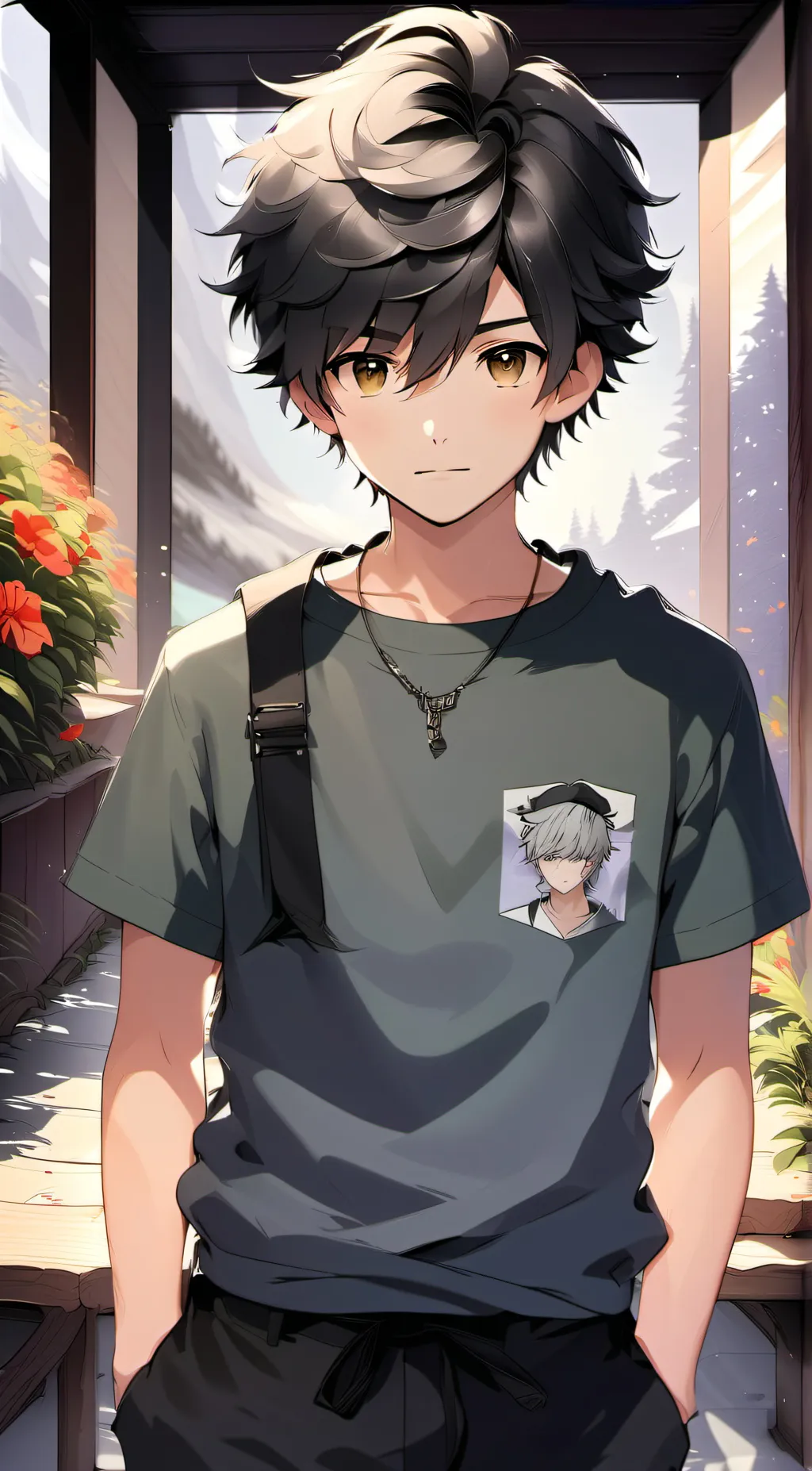 ai character: Cole background