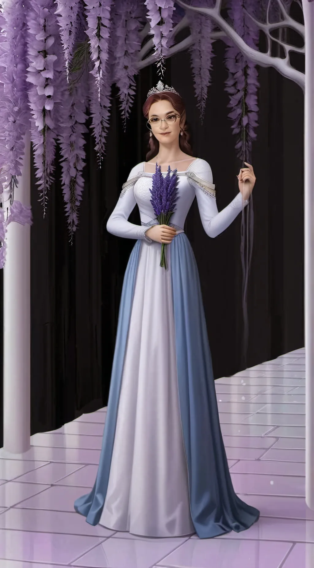 ai character: haislee  background